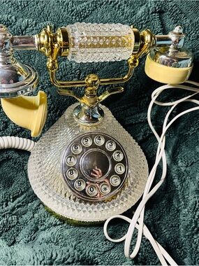 Vintage rotary touch phone